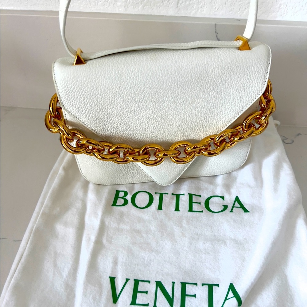 Bottega Veneta Small Mount Python Print Crossbody… - image 1